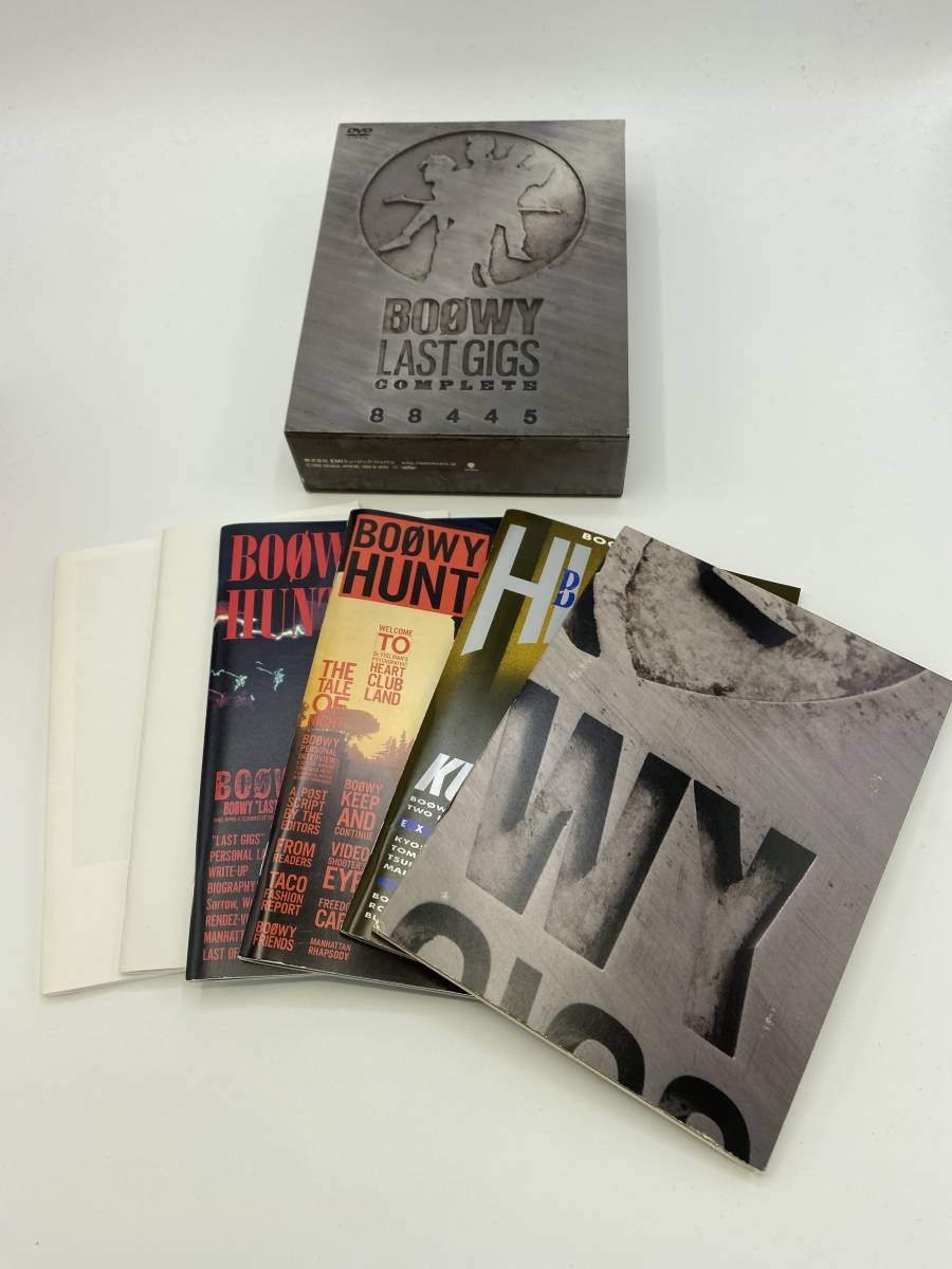 送料無料 BOOWY LAST GIGS COMPLETE 初回盤 DVD ボーイ_1