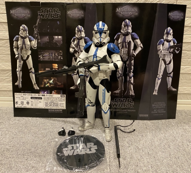 sideshow starwars クローン・トルーパー 501部隊 サイドショウ