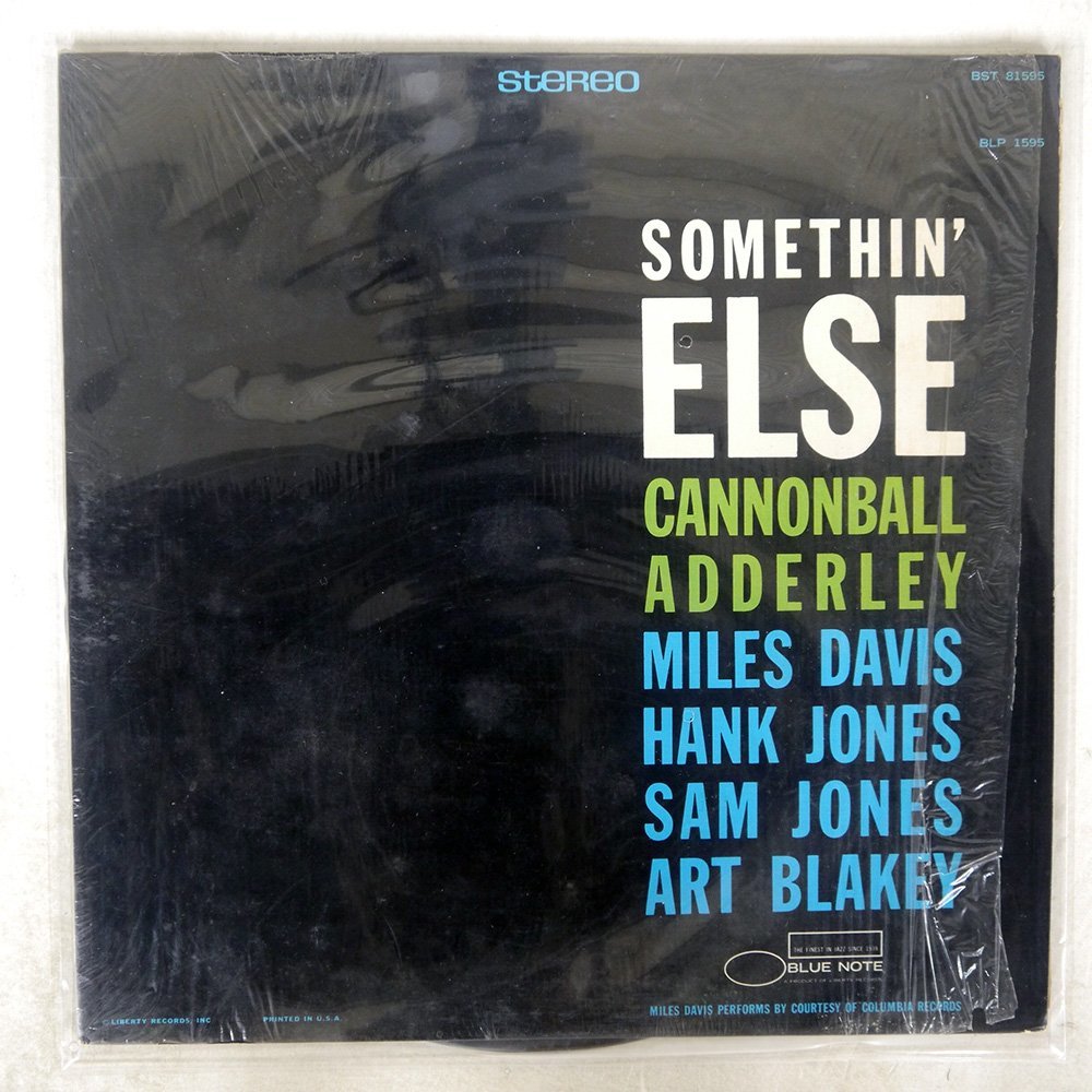  米 青白UA / STEREO CANNONBALL ADDERLEY/SOMETHIN' ELSE/BLUE NOTE BST 81595(ジャズ一般)｜売買されたオークション情報、yahooの商品情報をアーカイブ公開 - オークファン ジャズ一般