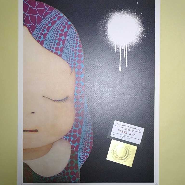 DEATH NYC 世界限定100枚 アートポスター 奈良美智 NARA YOSHITOMO