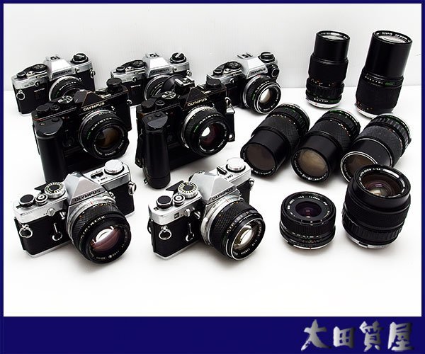 naoです★おまとめ3枚 21【同梱不可】質屋☆OLYMPUS OM-1 OM-2 OM-10 一眼レフカメラ レンズ
