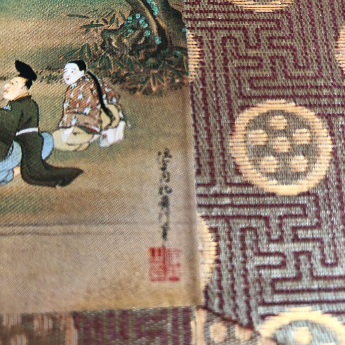 日本名画 ミニ屏風 「観桜」福井朝日堂 日本製 京都 | RAGNA.BY