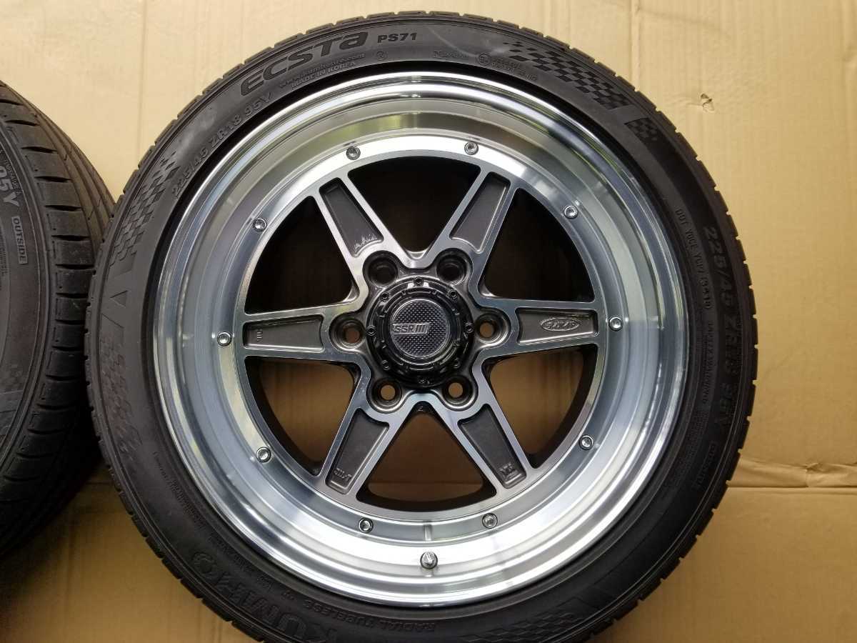 200系 ハイエース SSR 18インチホイールタイヤ4本セット 綺麗！格安 