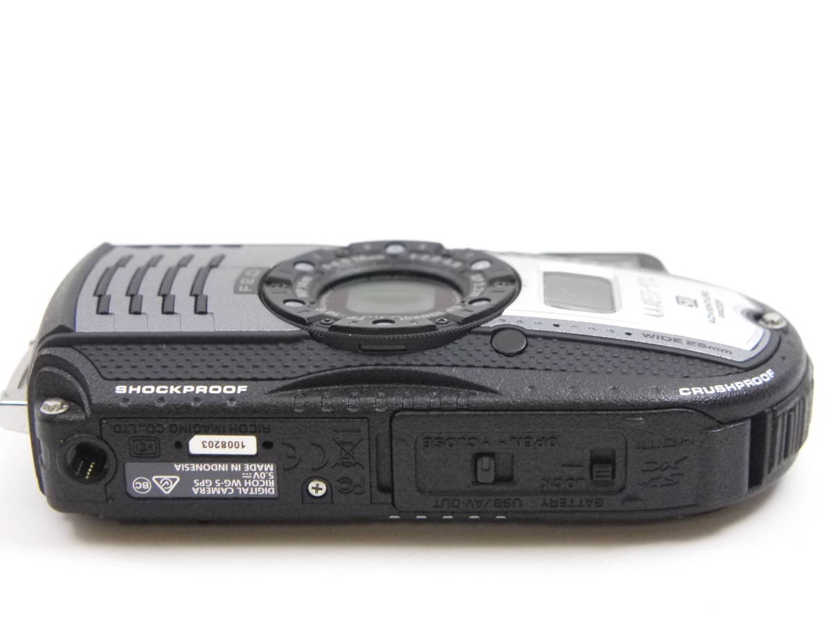 外観美品】◎RICOH リコー WG-5 GPS 防水 防塵 耐衝撃 RICOH WG-5