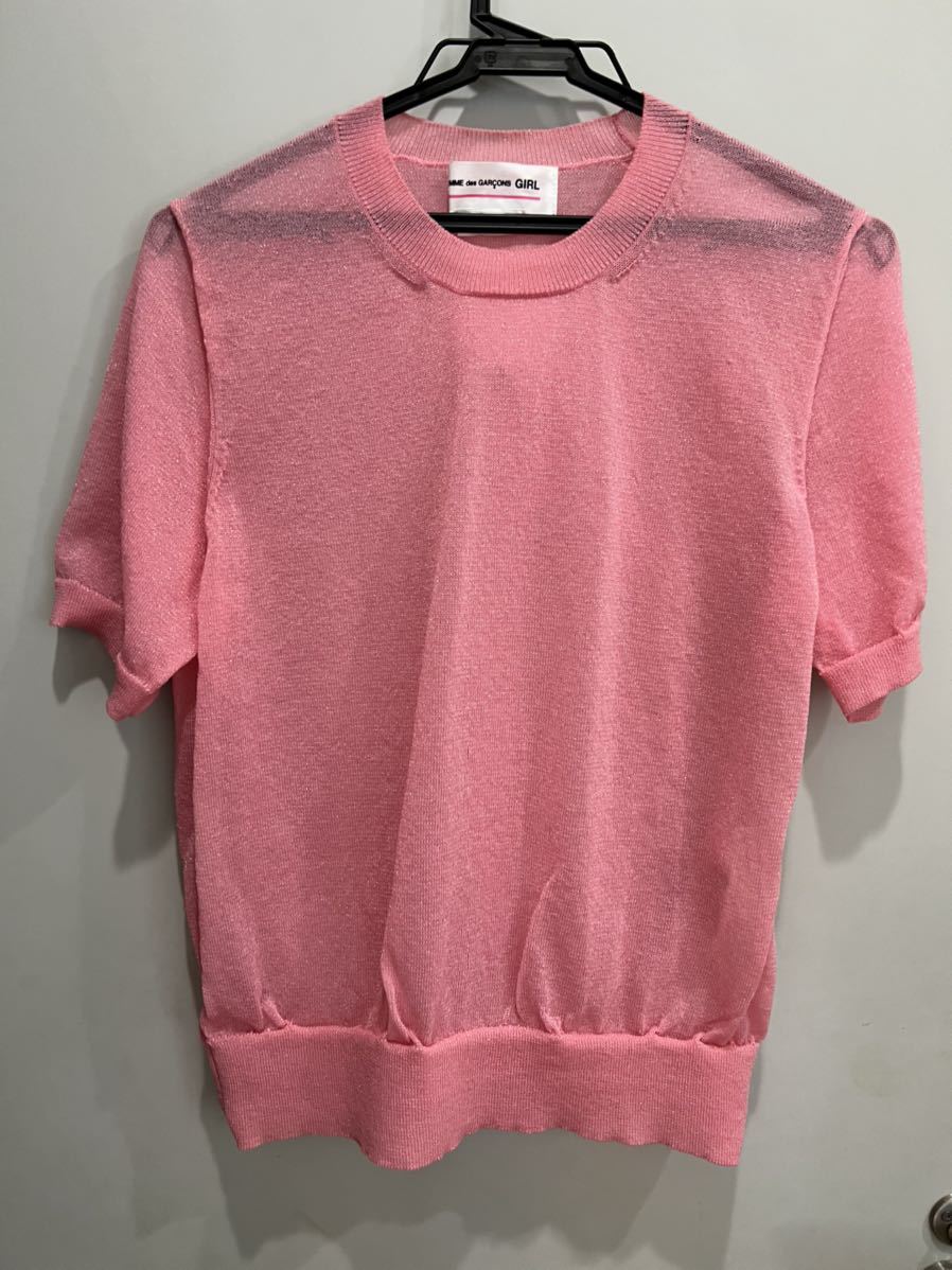 COMME des GARCONS ピンクのトップス　美品送料無料！(沖縄、離島除く)