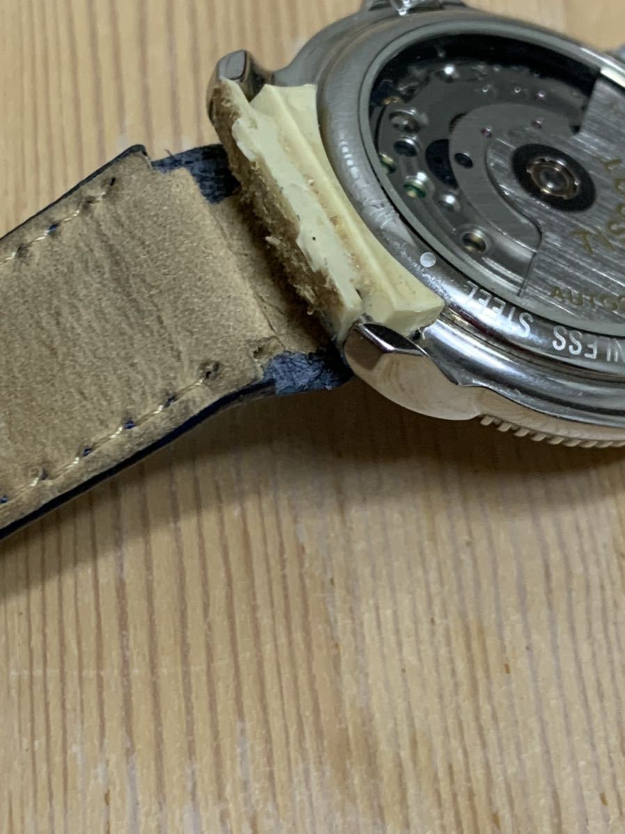 TISSOT ティソ 腕時計 メンズ BALLADE バラード シルバー文字盤 デイト