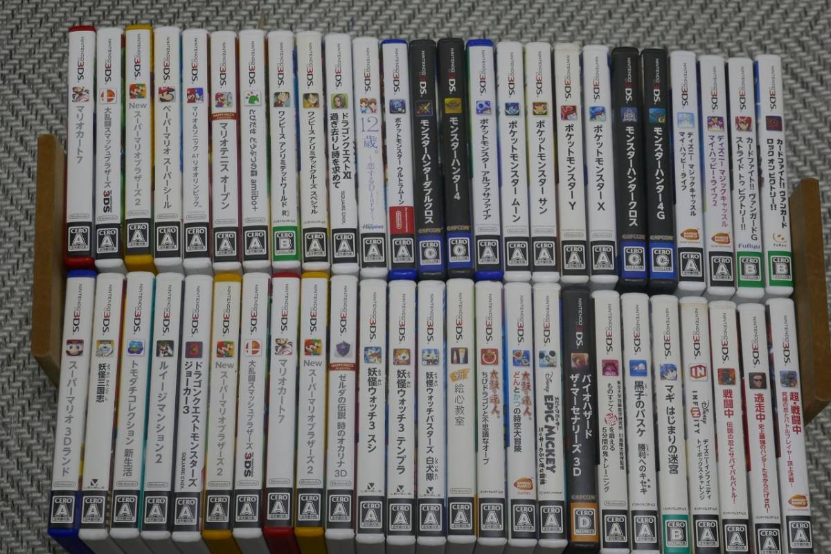 ◇ニンテンドー 3DSソフト 人気50本セット ウルトラムーン他 