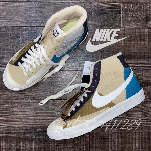  NIKE ナイキ BLAZER MID 77 PRM ブレーザー ミッド プレミアム DD8024-200 ベージュ ブルー 27.0(27.0cm)｜売買されたオークション情報、yahooの商品情報をアーカイブ公開 - オークファン 27.0cm