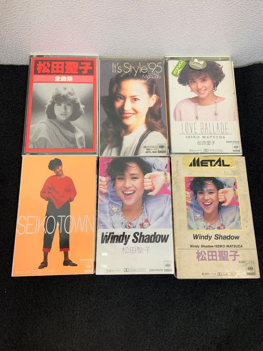 6HT半09010E】☆松田聖子☆12個☆カセットテープ☆歌謡曲☆邦楽 