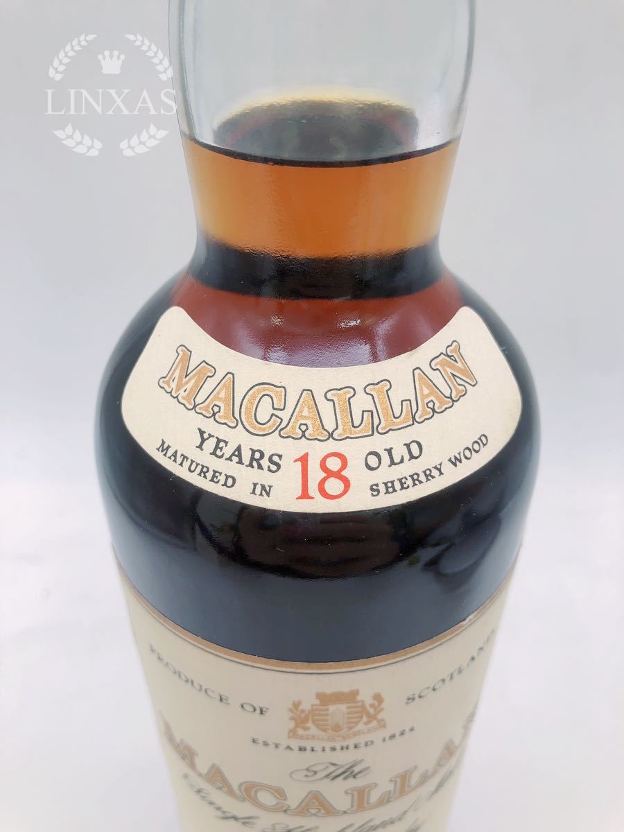 未開栓】THE MACALLAN ザ ・マッカラン 1978 -1996 オールドボトル 18