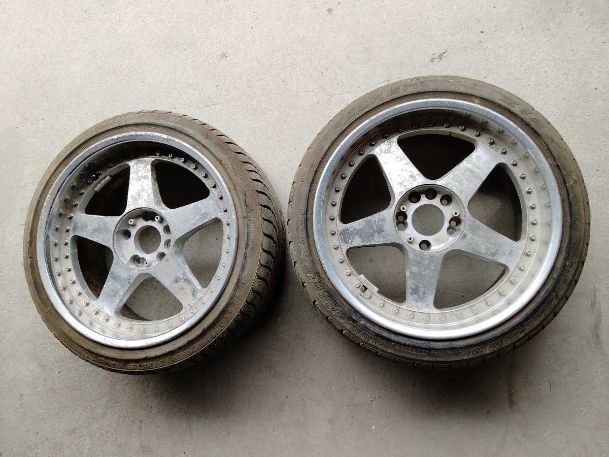 希少 廃盤 ヴェイルサイド アンドリュー 17インチ 9j+23 1本 Veilside