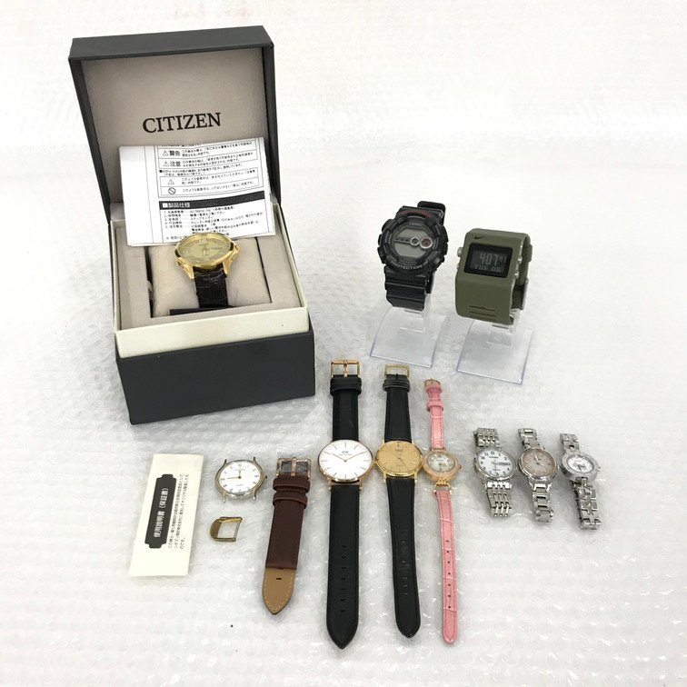 【AIAW3023】腕時計 おまとめ SEIKO CITIZEN CASIO Daniel Wellington 他 セット