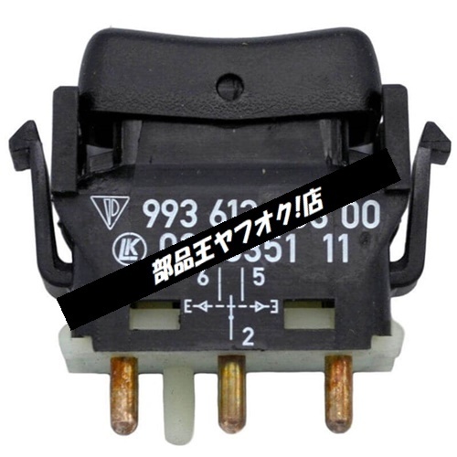 Porsche 964 リアウイングスイッチ 純正 リア スポイラー マイクロ