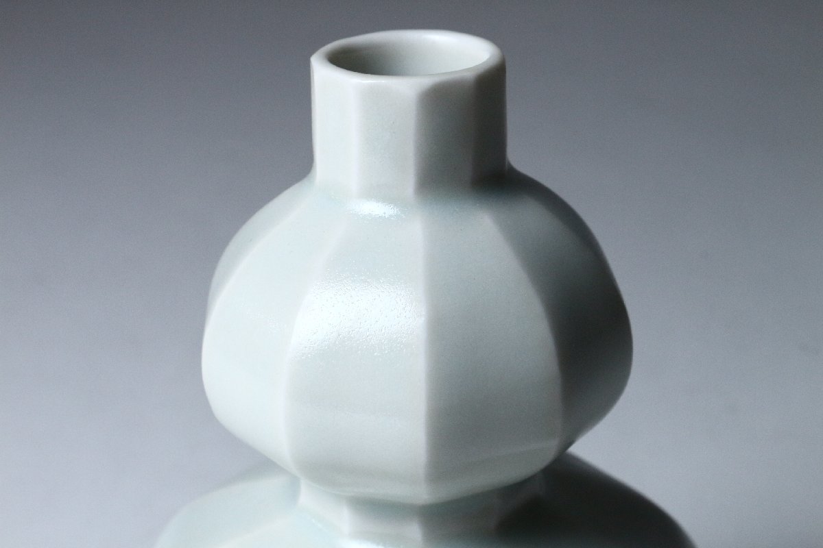 青磁 茶道具 茶碗 香炉 加藤渓山 白磁 蔵出し品 共箱 工芸品 白磁の