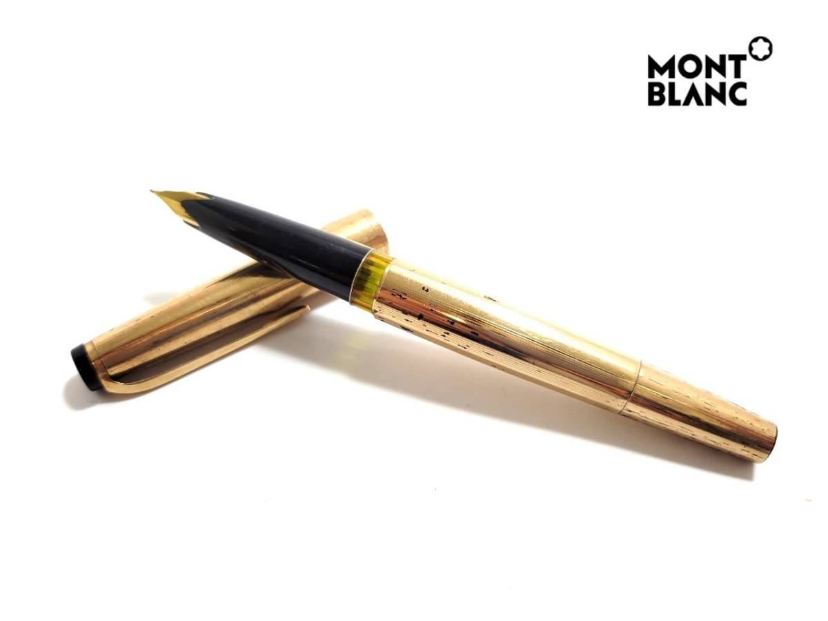 【ジャンク品】MONTBLANC/モンブラン マイスターシュテュック 82 万年筆 筆記用具 文房具 ステーショナリー (SER520)