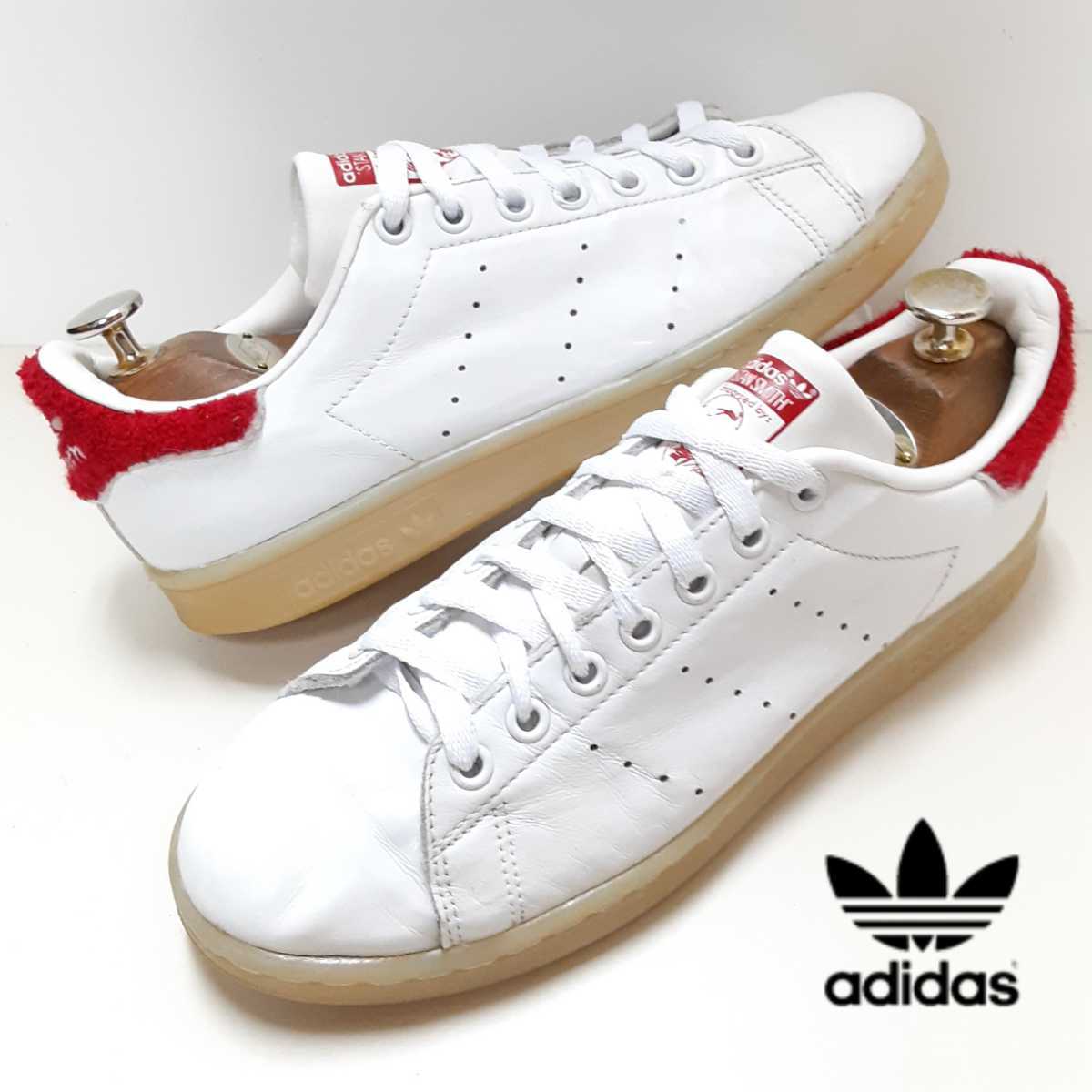 最値!1点物!奇跡の復刻モデル!アディダス【adidas】オリジナルス スタンスミス レザー ローカット スニーカー 靴 ホワイト/白 25cm