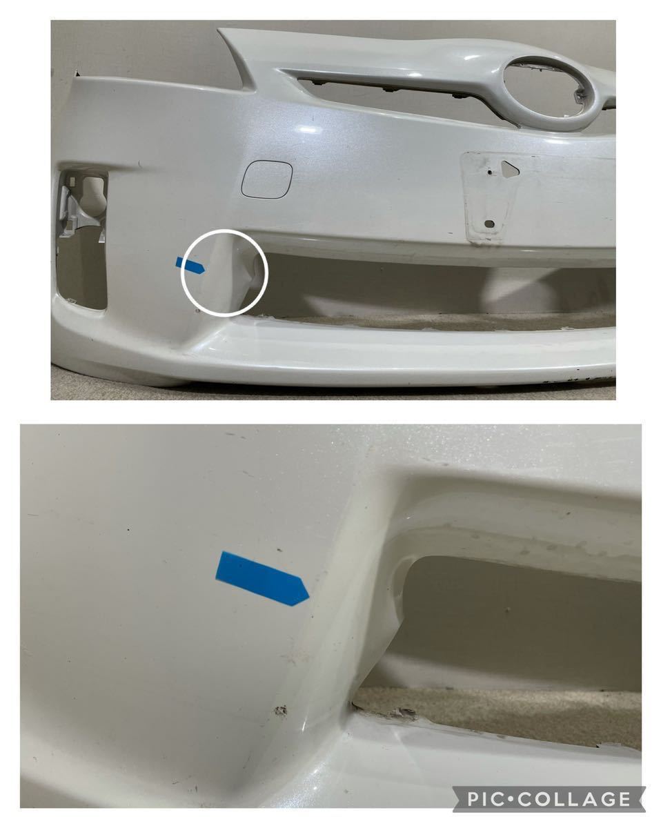 30系プリウス ・30プリウス 前期 ZVW30 社外 フロントバンパー TOYOTA