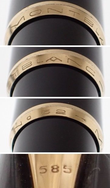 文房具 モンブラン No.24 万年筆 EF相当 ピストン吸入 ヴィンテージ