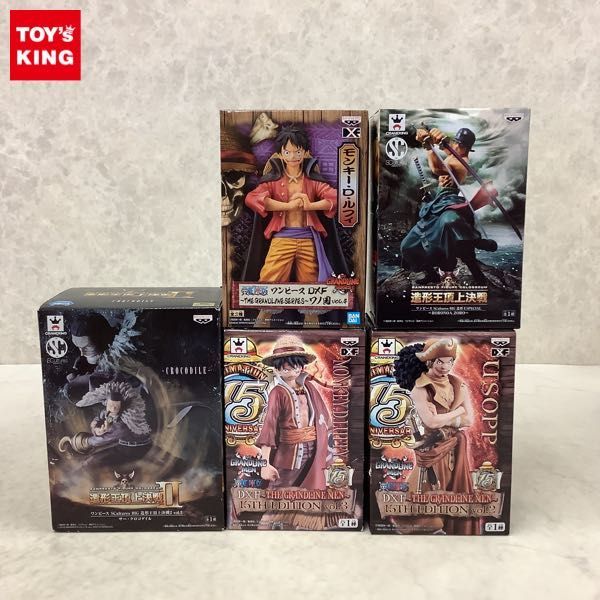 人気定番，送料無料 1円〜 含 ONE PIECE SCultures BIG 造形王頂上決戦 サー クロコダイル DXF THE GRANDLINE MEN 15TH EDITION ウソップ 等(その他)｜売買されたオークション情報、yahooの商品情報をアーカイブ公開 - オークファン その他