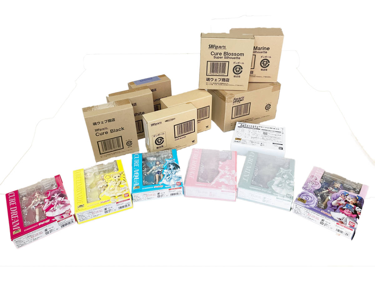 輸送箱未開封】1円～ バンダイ S.H.Figuarts プリキュアシリーズ 限定  