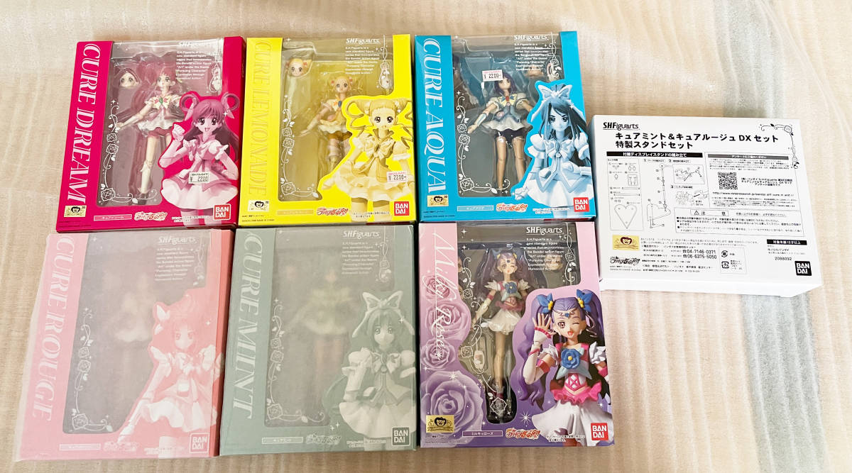 輸送箱未開封】1円～ バンダイ S.H.Figuarts プリキュアシリーズ 限定  
