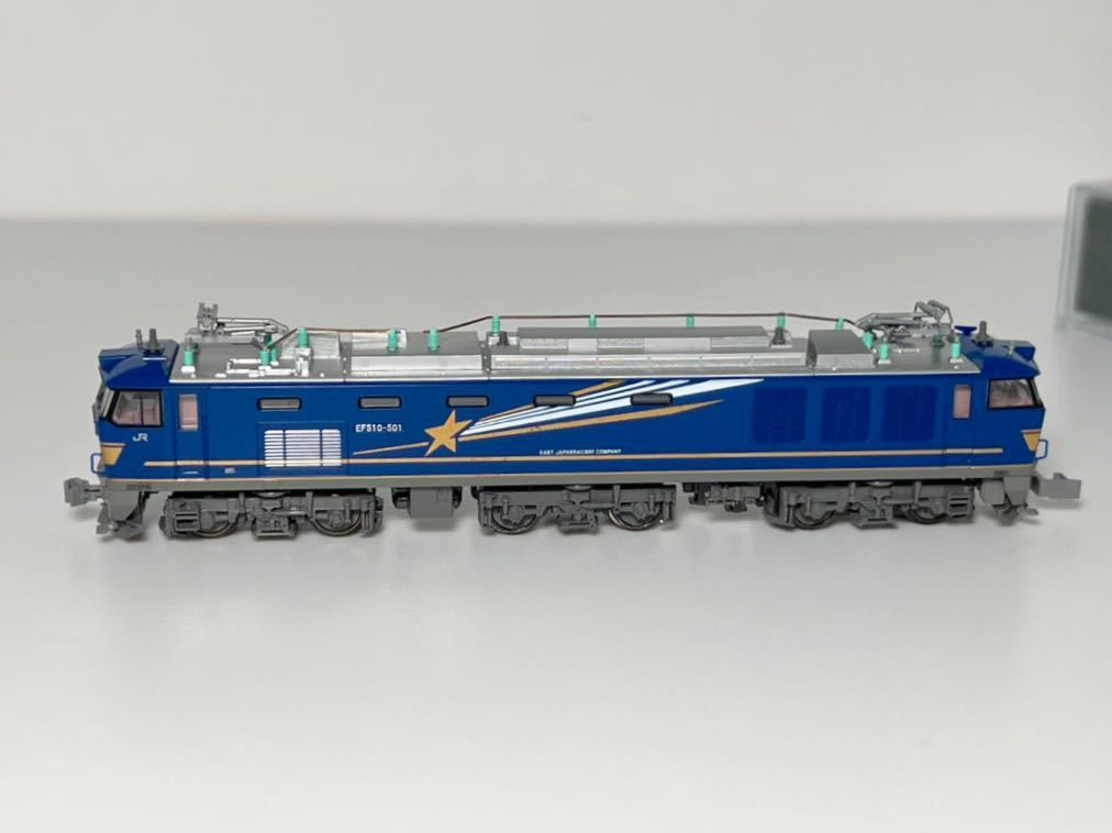 消しゴム 使用済み KATO 3065-1 EF510 500 北斗星色 電気機関車 Nゲージ 動作確認済