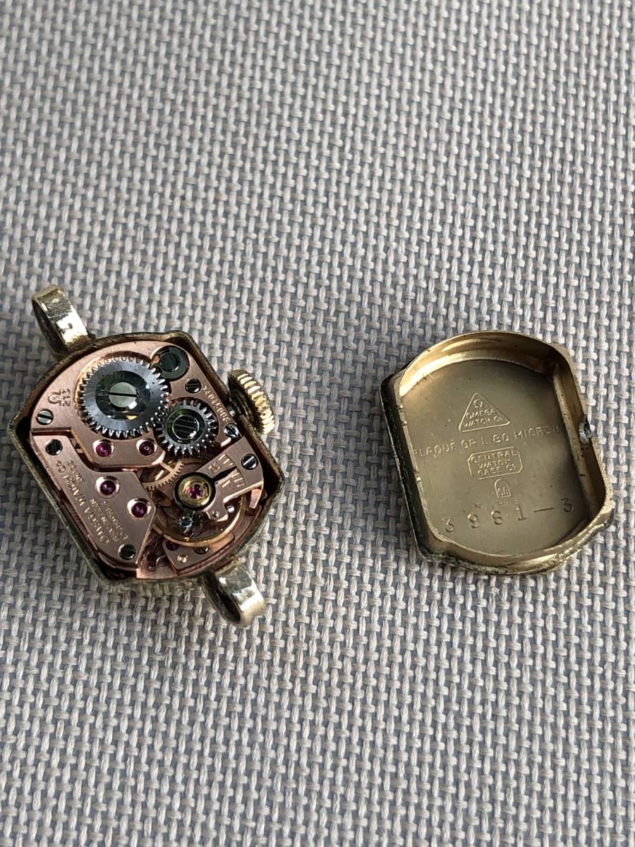 OMEGA lady's手巻き稼働_6
