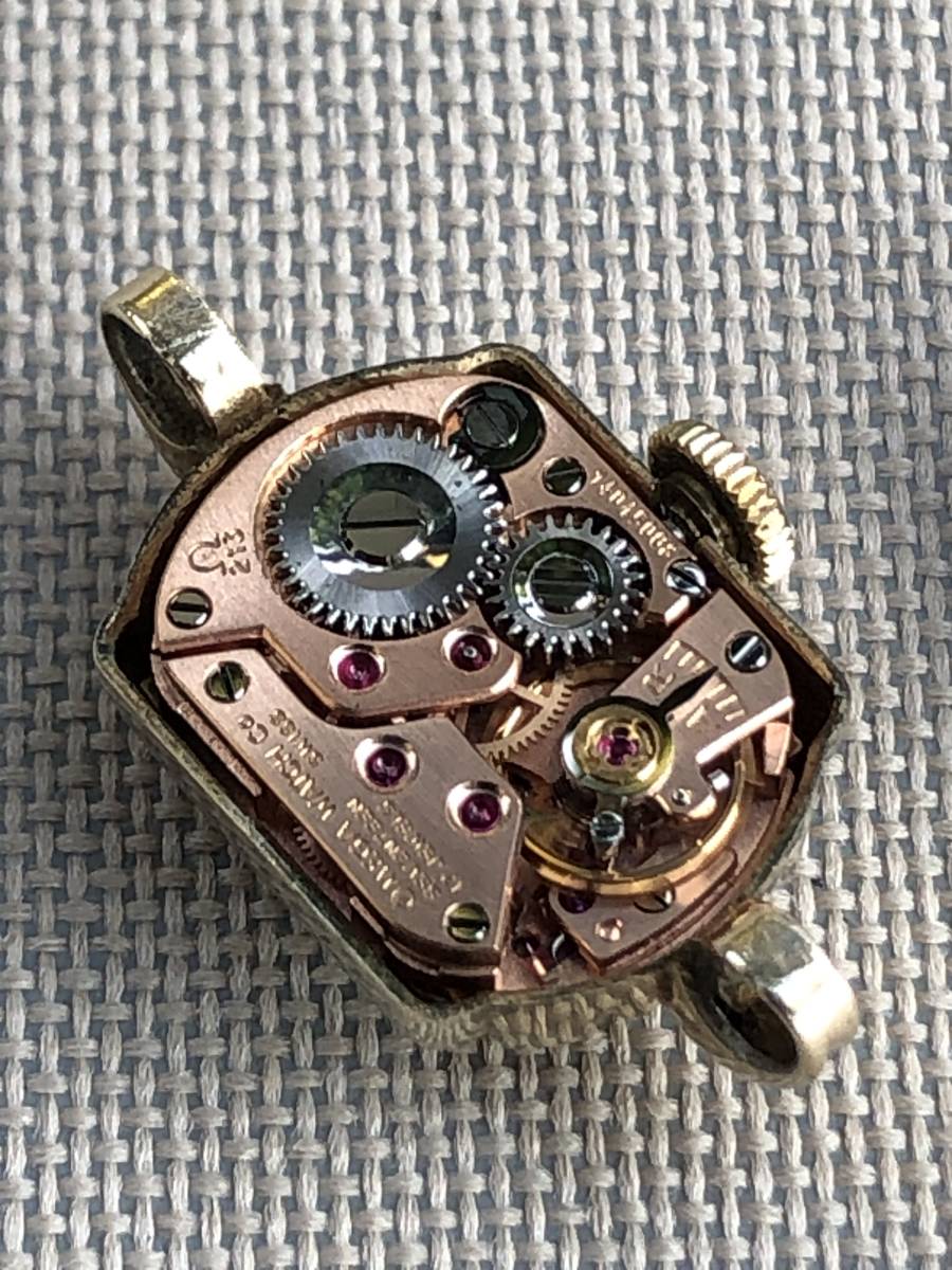 OMEGA lady's手巻き稼働_7