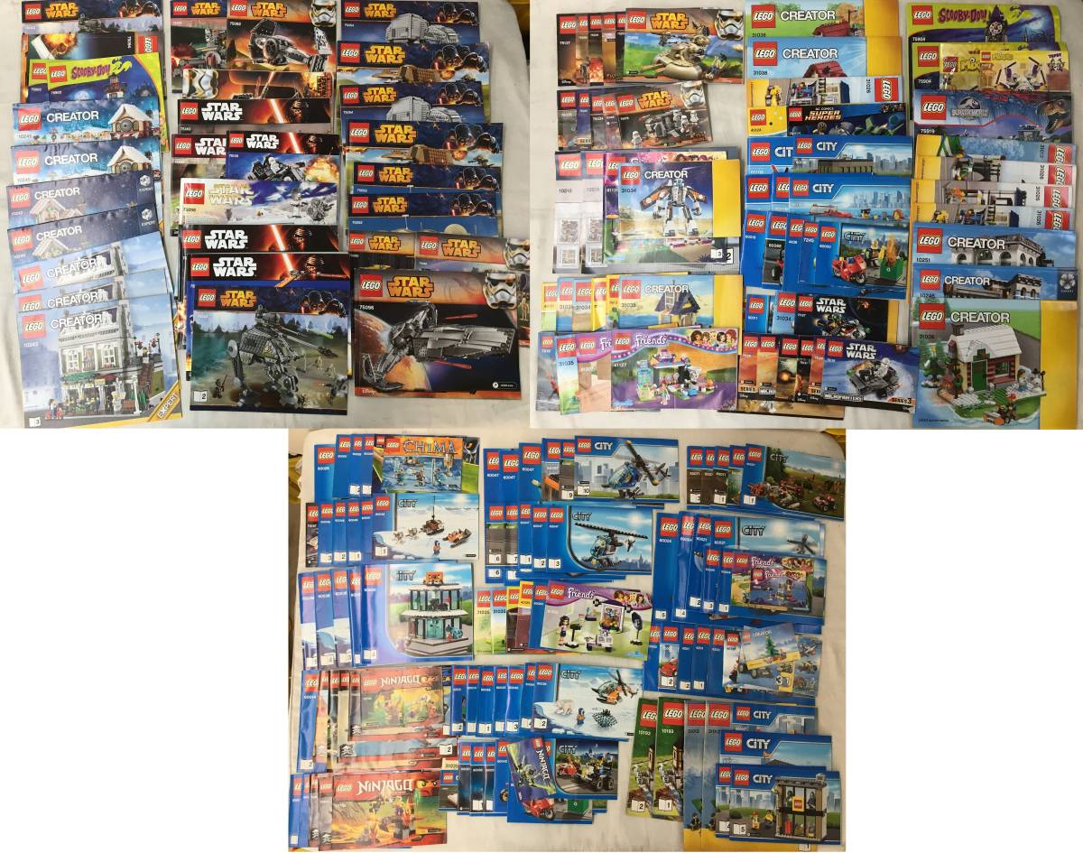 お得，新品 ジャンク LEGO レゴ 取扱説明書 まとめ売り ニンジャゴー スターウォーズ フレンズ など(LEGO)｜売買されたオークション情報、yahooの商品情報をアーカイブ公開 - オークファン その他