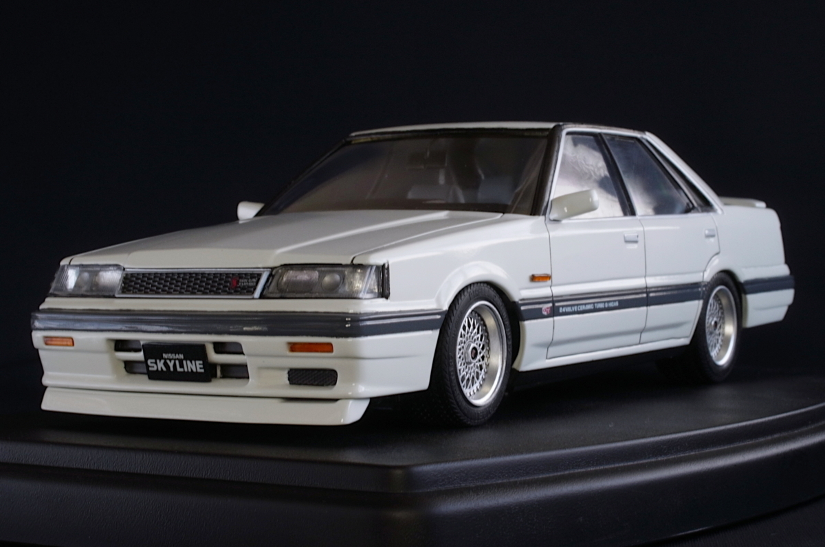 完成品】1/24 フジミ スカイライン GTS 4ドア H.T ID-113【ケース付き