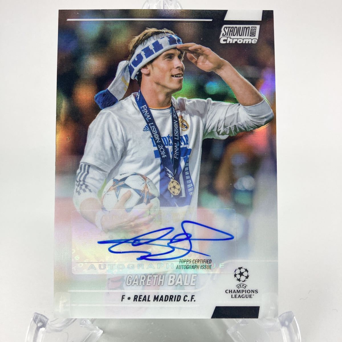 1円スタート☆直筆サイン☆ガレス・ベイル☆ Gareth Bale Auto Topps