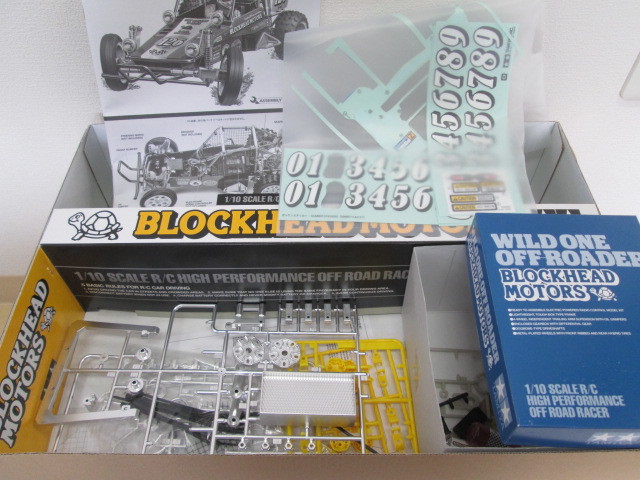 タミヤ ワイルドワンオフローダー BLOCKHEADMOTORS 未走行 1⁄10RC