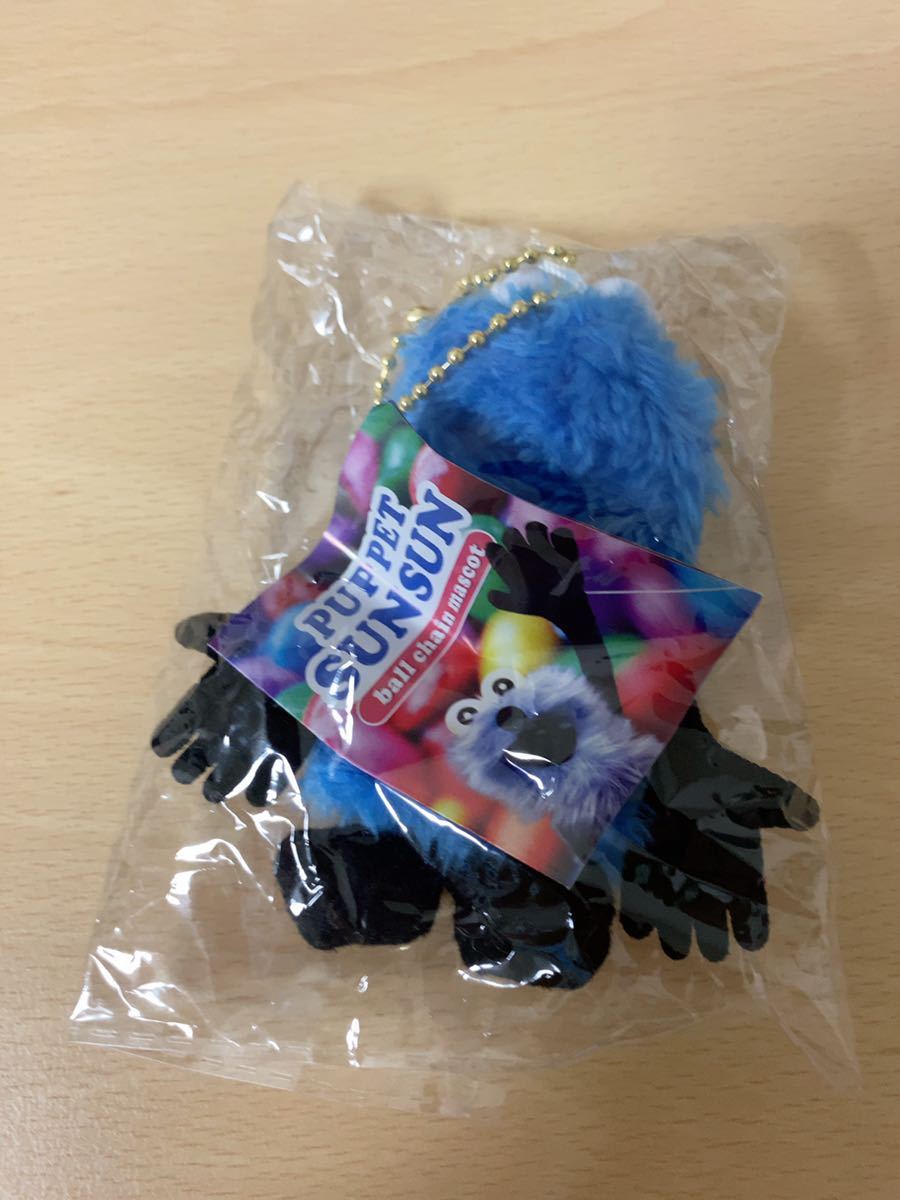 パペットスンスン　ボールチェーンマスコット★スンスン（うれしい）★ケンエレファント　指人形　キーホルダー　ガチャガチャ　ガシャポン_2