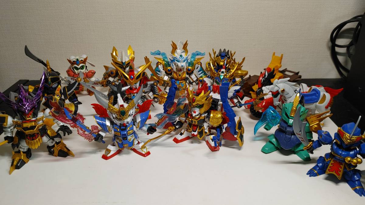 SDガンダム BB戦士 三国伝 組み立て済み 塗装済み 複数 現状品です(SD