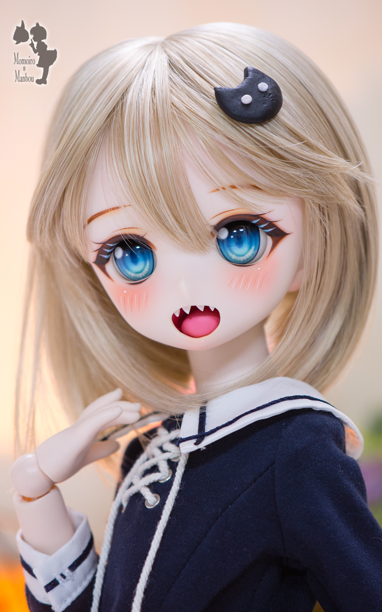 MDD向け DDH-01 開口 カスタム ヘッド ＋ アイ SW セミホワイト肌