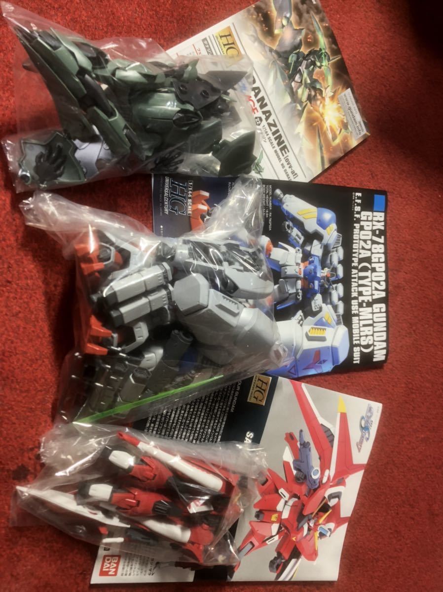1円スタート！ ガンプラ HG HGUC 組み立て済 まとめ売り 15機セット