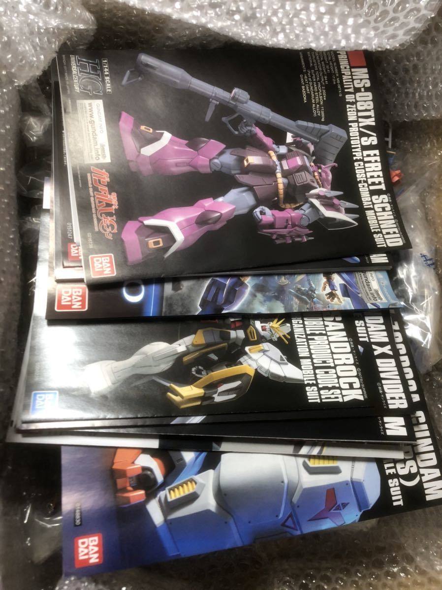 1円スタート！ ガンプラ HG HGUC 組み立て済 まとめ売り 15機セット
