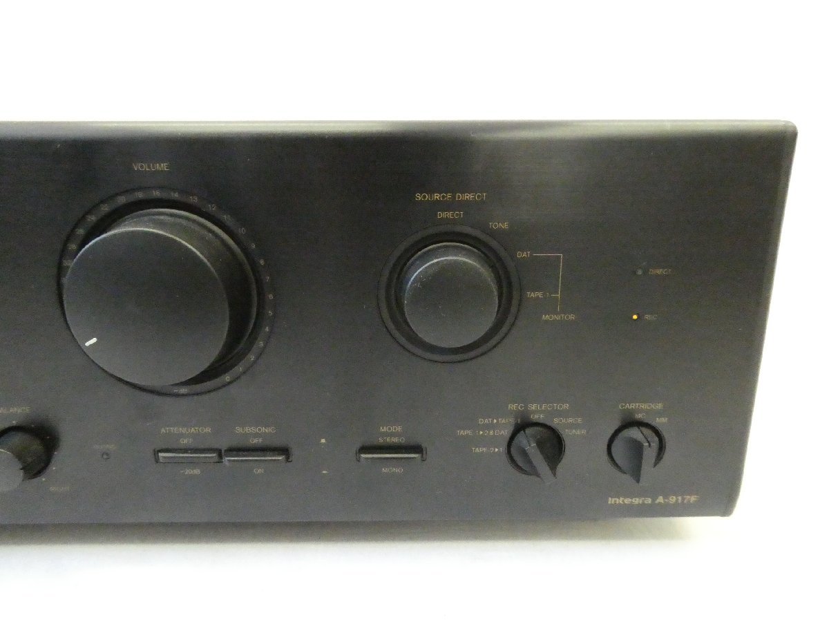 08 78-519795-28 [S] ONKYO オンキョー Integra A-917F プリメイン