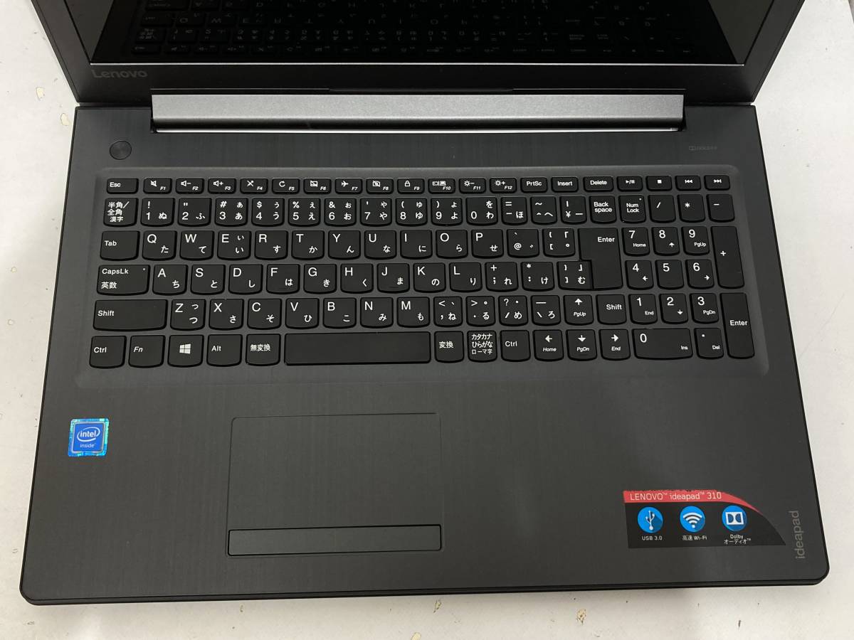 初期化済み☆Lenovo(レノボ) ideapad 310-15IAP ノートパソコン 80TT
