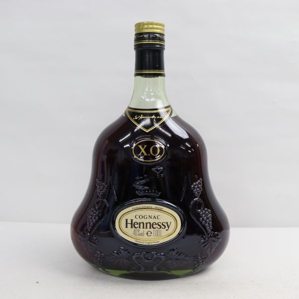 Hennessy（ヘネシー）XO 金キャップ グリーンボトル 40％ 1000ml