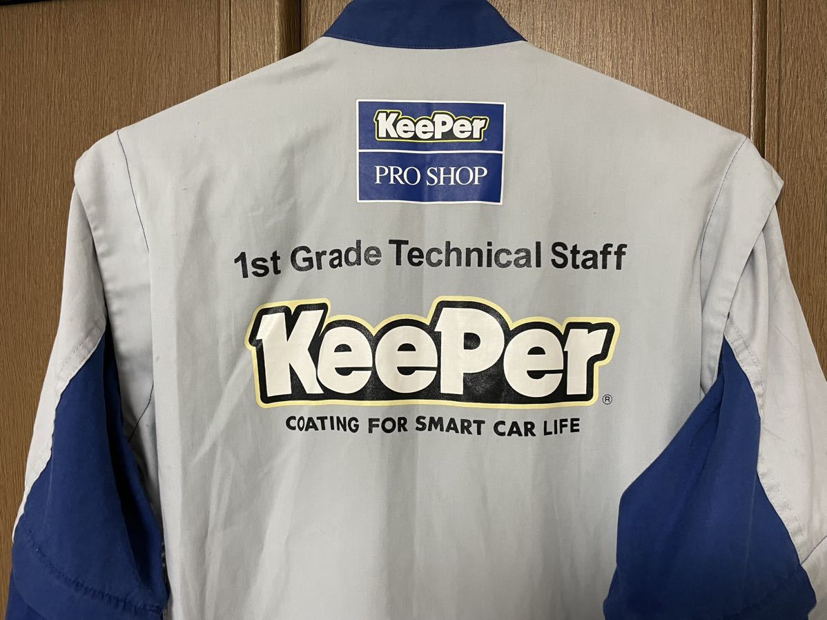 メンズ 新品 KeePer 一級つなぎ Mサイズ PRO SHOP キーパー