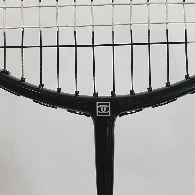 【中古】CHANEL ラケット ＜スポーツ用具＞ブラック バドミントン レディース シャネル スポーツ CHANEL バドミントンラケット ブラック | Warashibe_Casanova 3点セット