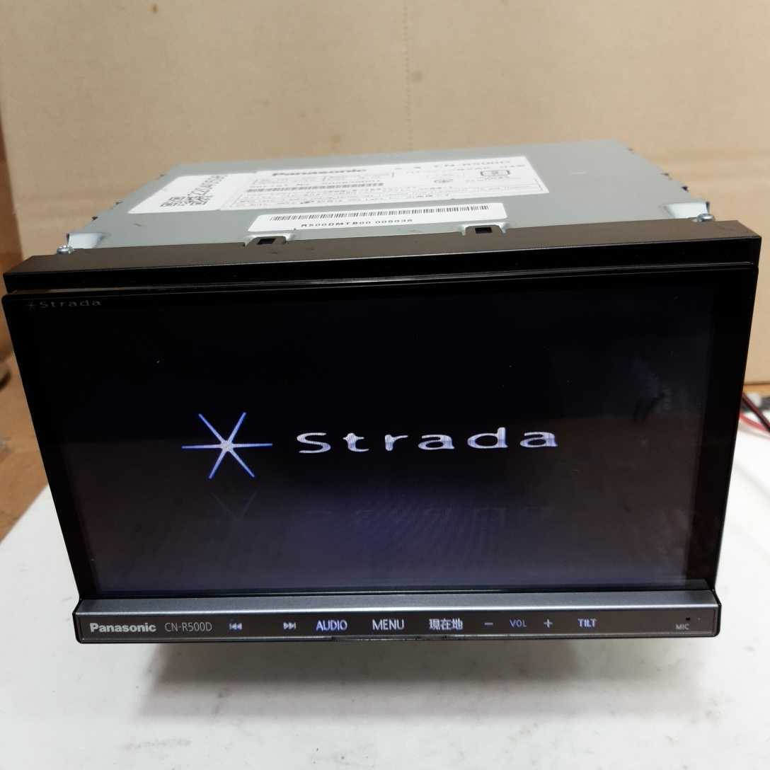 パナソニック ストラーダ Panasonic CN-R500WD メモリーナビ CN-R500D