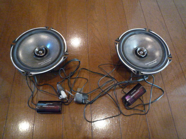 ALPINE DDL-R170S 2WAYスピーカーセット 17cm 音出確認済 DDL-R170S