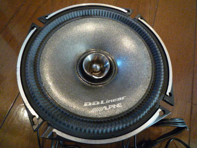 ALPINE DDL-R170S 2WAYスピーカーセット 17cm 音出確認済 DDL-R170S