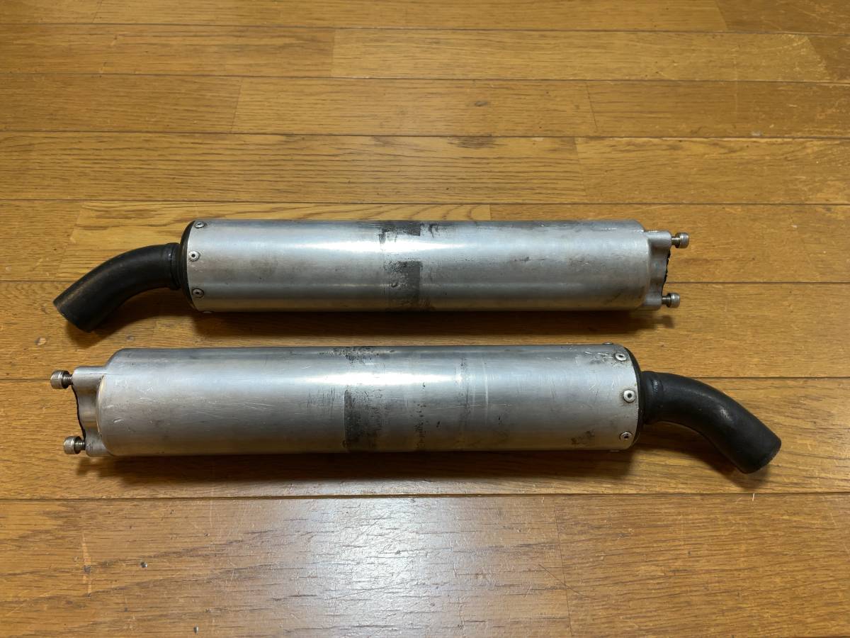 NSR250R JHASPチャンバー サイレンサーのみ （自作ステー、JHA耐熱 