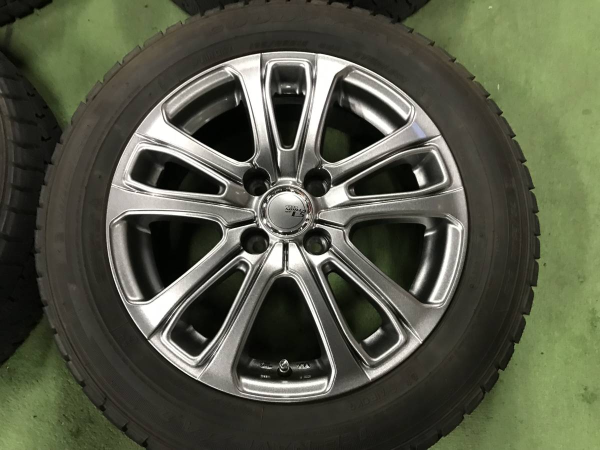 送料無料 スタッドレスセット グッドイヤー ZEA2 175/65R15 2015年製造 