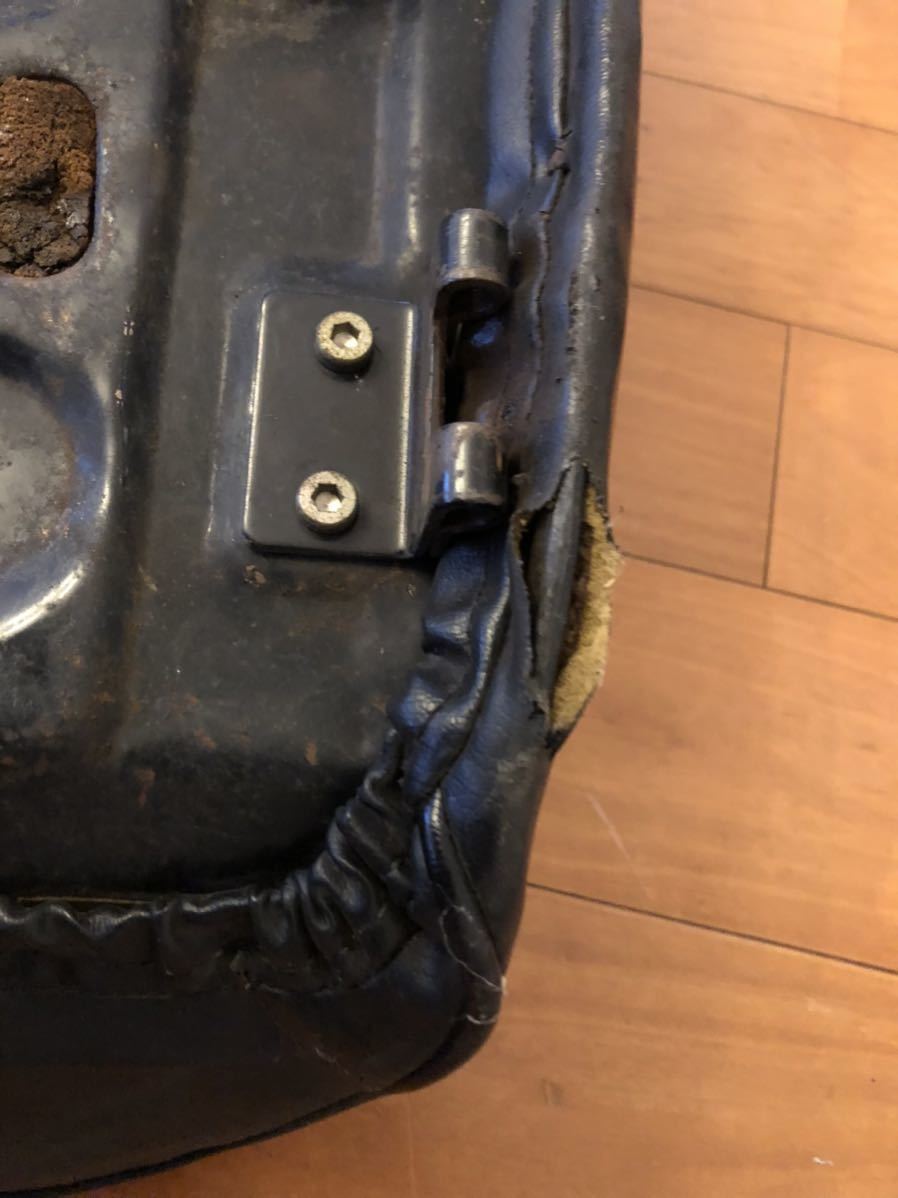z1 z2 kz900 kz1000 純正ベース タックロール シート 当時物 ヤレ