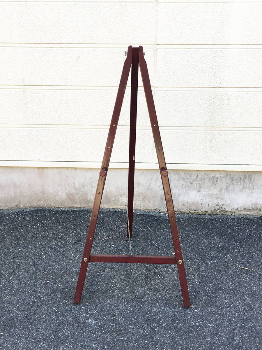 ビンテージ イーゼル 美術 木製大
