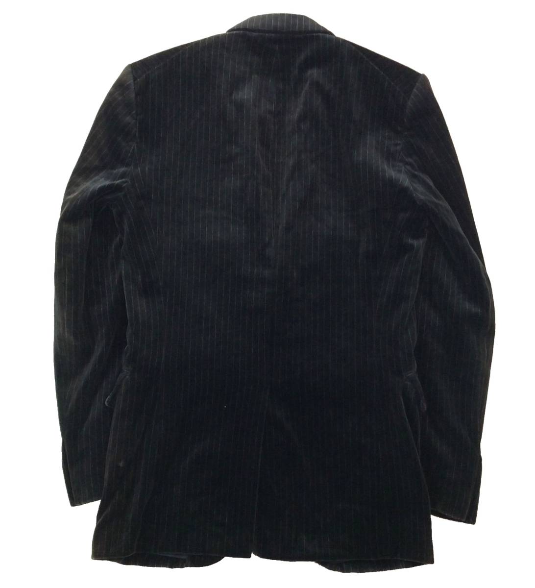 Veronique Branquinho(ヴェロニクブランキーノ) 90S ベルギー製 総裏 1B パイピング ウール ジャケット レディース EUR：38 【中古】【ブランド古着バズストア】 ヴェロニク・ブランキーノのテーラードジャケット サイズ44 黒